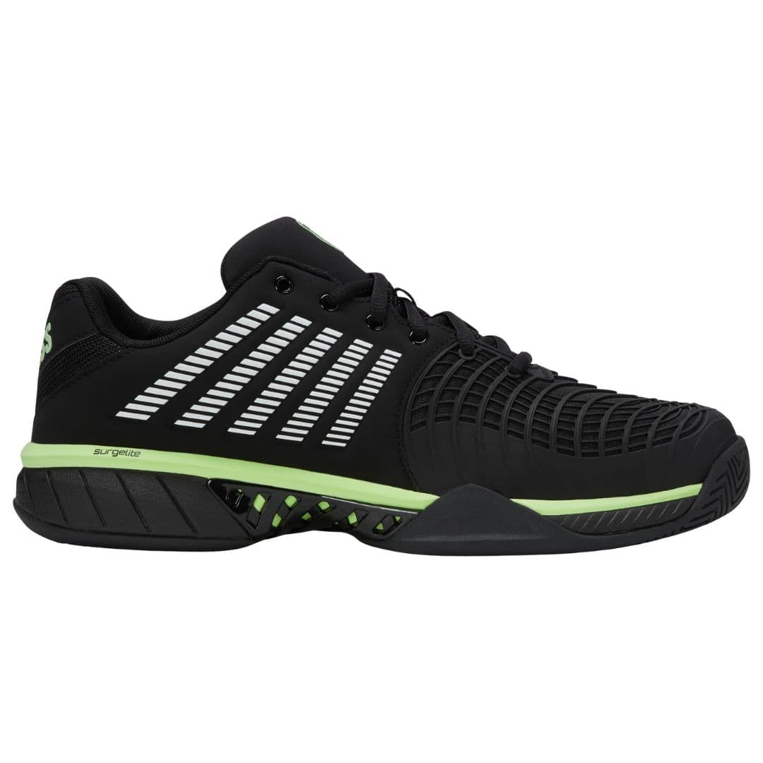 K-Swiss Express Light 3 Black/Soft Neon Green – K-Swiss