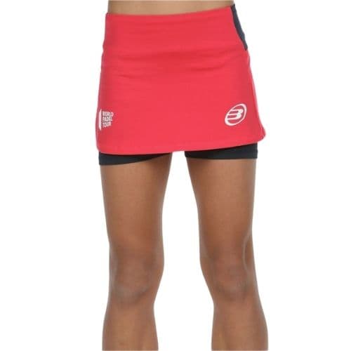 Bullpadel Resoba Junior Skirt Carmesi Flour – Bullpadel