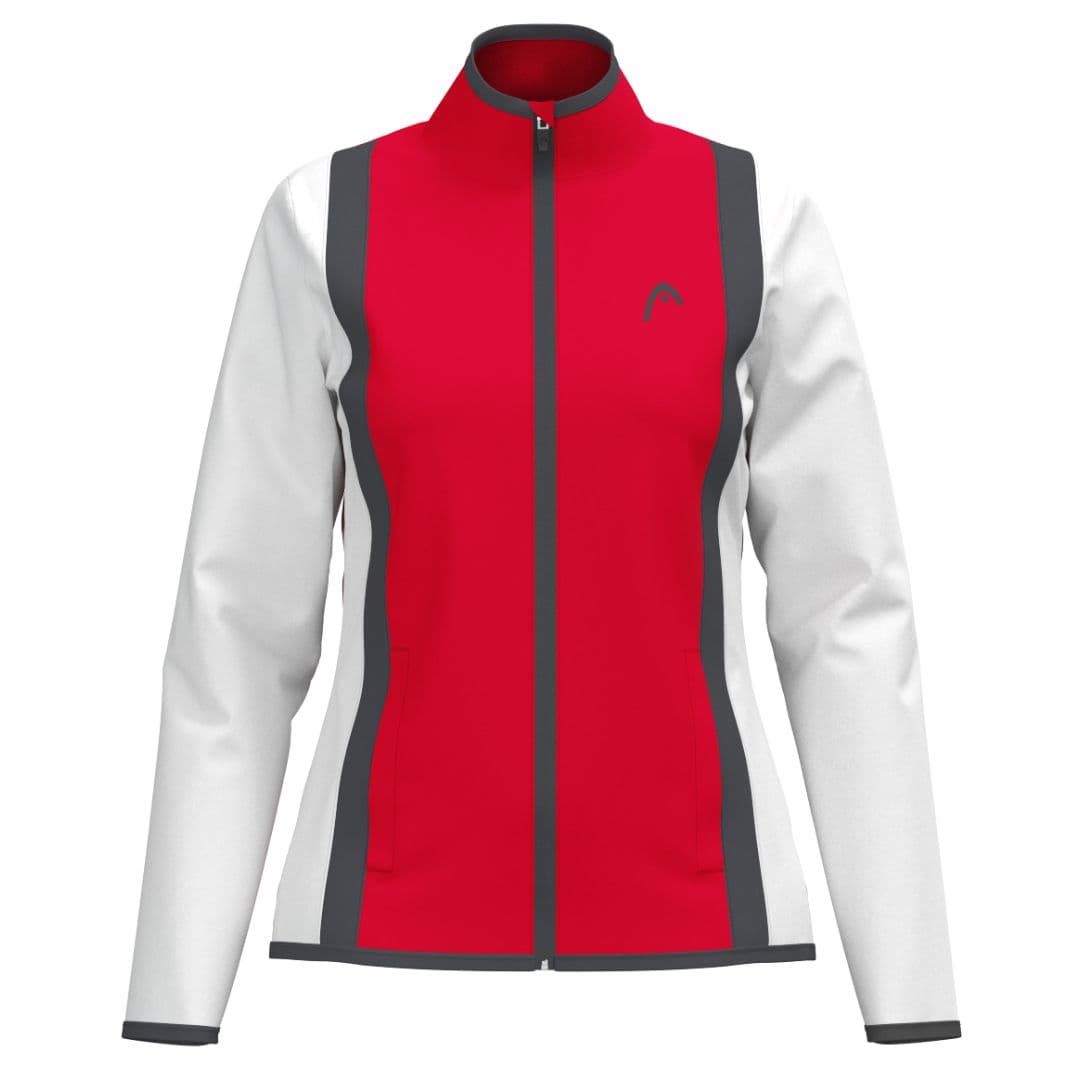 Head Club 25 Jacket Women Red/White – Head