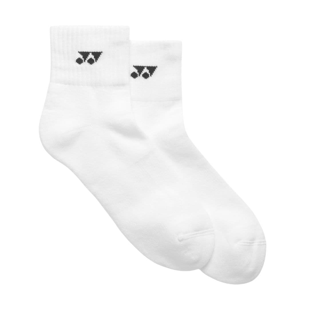 Yonex Quarter Sock 3-Pack White – Yonex