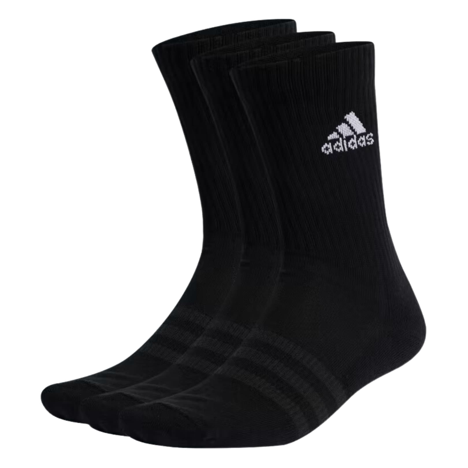 Adidas Cushioned Crew Socks 3-Pack Black – Adidas