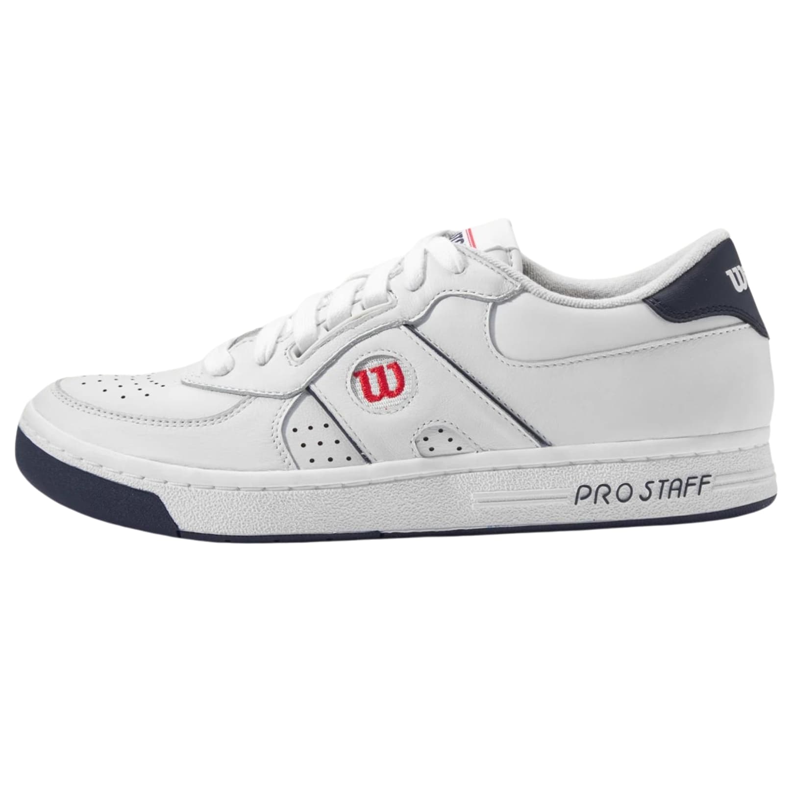 Wilson Pro Staff 87 White/Navy Blazer – Wilson
