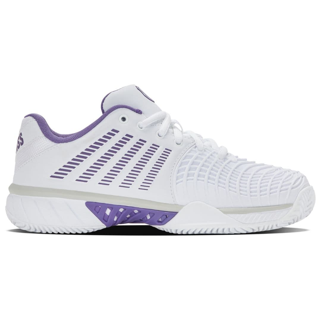 K-Swiss Express Light 3 Clay Women White/Purple Haze – K-Swiss