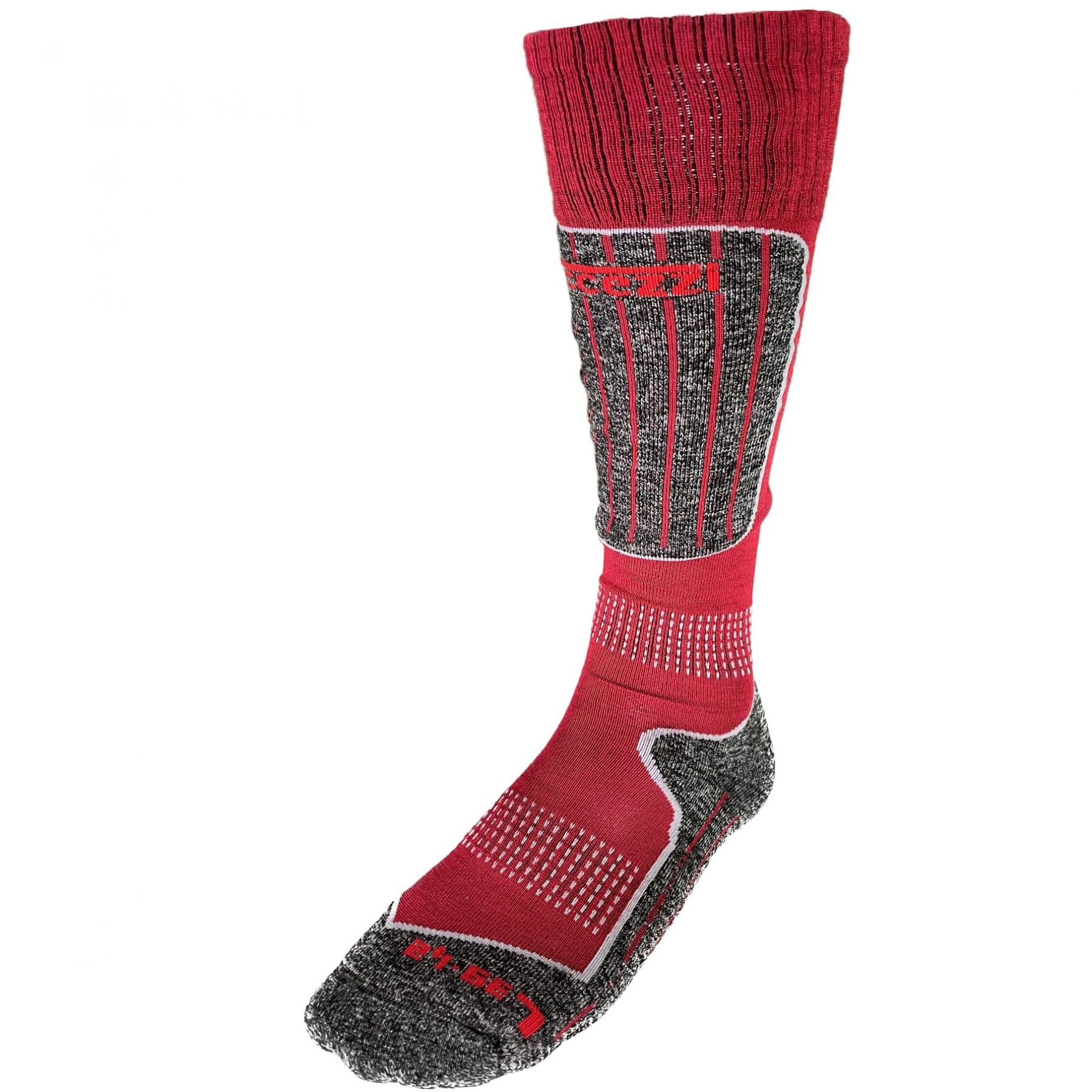 Accezzi Merino 20, hiihtosukat, punainen – Accezzi