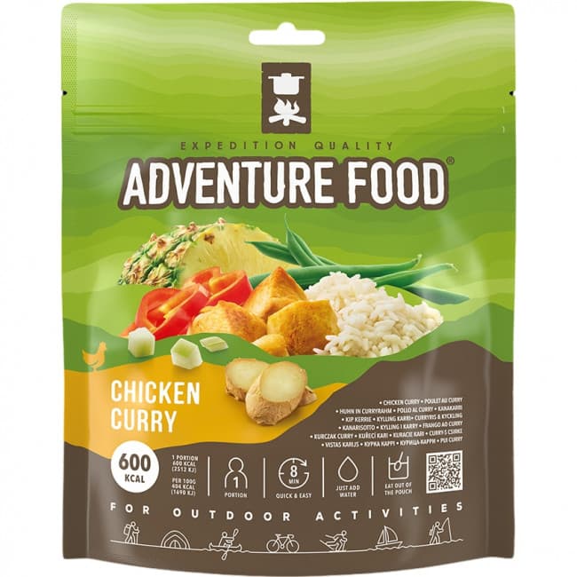 Adventure Food Chicken Curry, pakastekuivattu ruoka – Adventure Food