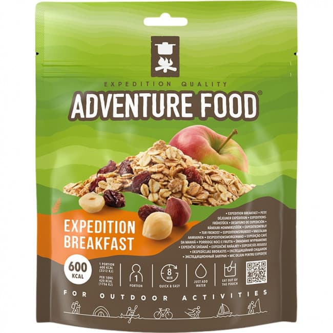 Adventure Food Expedition Breakfast, pakastekuivattu ruoka – Adventure Food