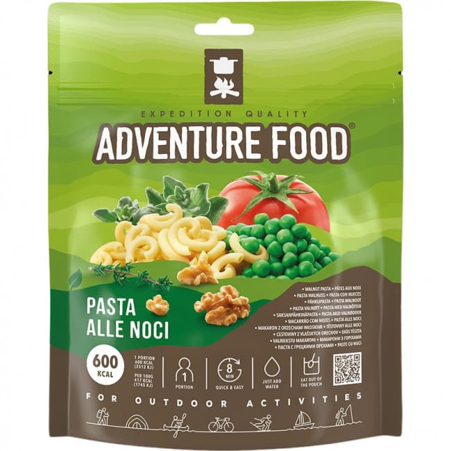 Adventure Food Pasta alle Noci, pakastekuivattu ruoka – Adventure Food