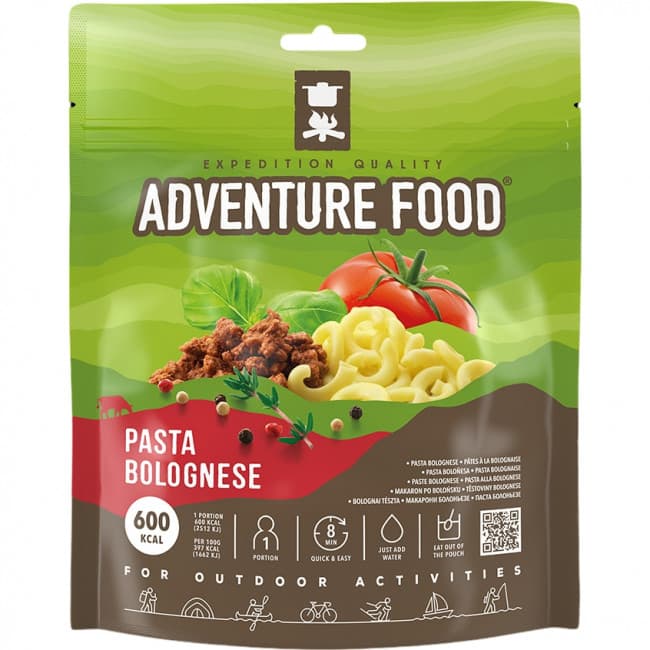 Adventure Food Pasta Bolognese, pakastekuivattu ruoka – Adventure Food