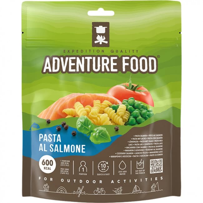 Adventure Food Pasta Salmone, pakastekuivattu ruoka – Adventure Food