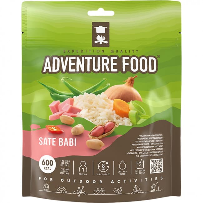 Adventure Food Sate Babi, pakastekuivattu ruoka – Adventure Food