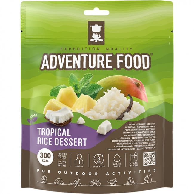 Adventure Food Tropical Rice Dessert, pakastekuivattu ruoka – Adventure Food