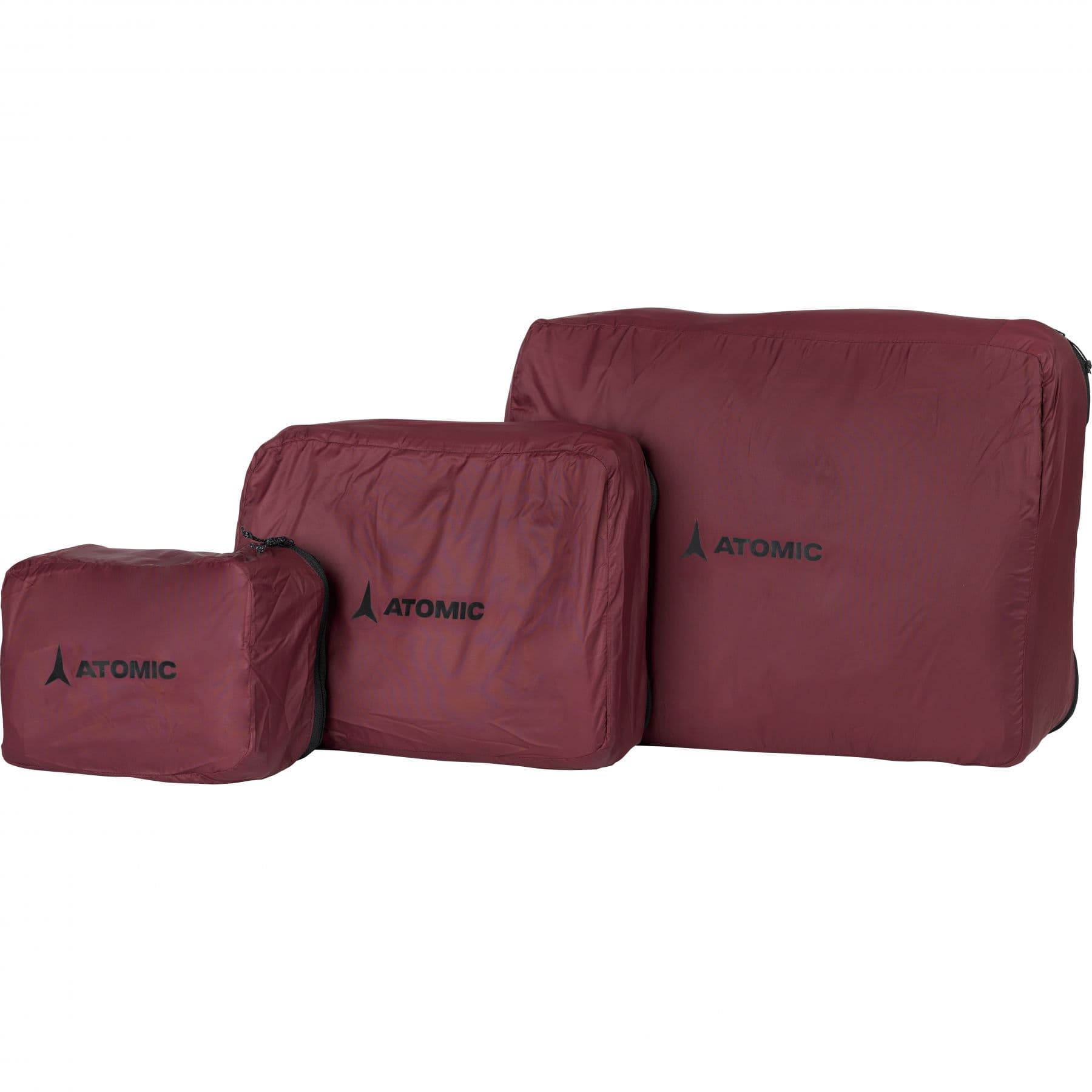 Atomic Packing Cube, 3-pack, tummanpunainen – Atomic