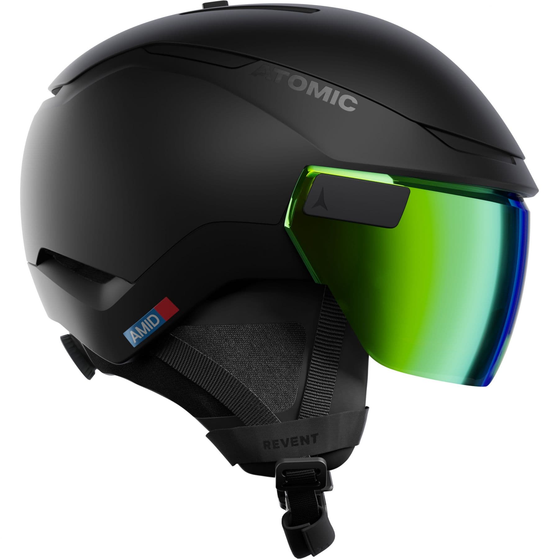 Atomic Revent GT Amid Visor HD, laskettelukypärä visiirillä, musta – Atomic