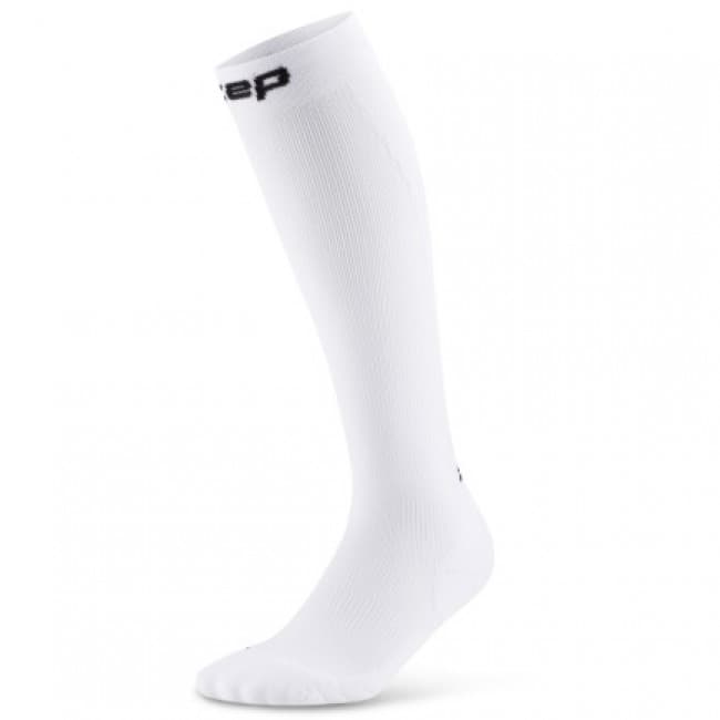 CEP Core Run Socks Tall 5.0, juoksusukat, mies, valkoinen – CEP