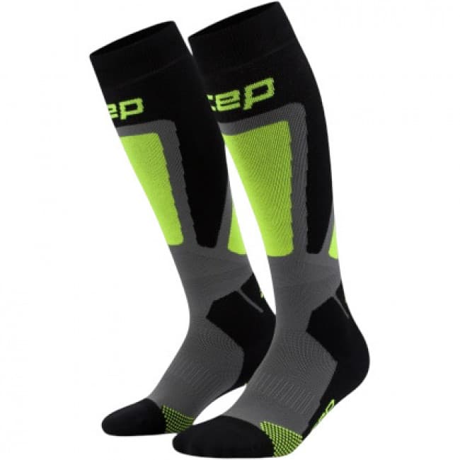 CEP Ski Thermo Socks Tall 4.0, laskettelusukat, miesten, musta – CEP