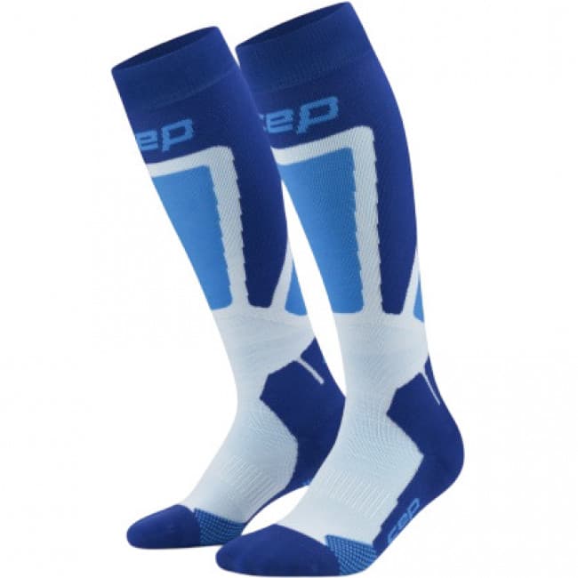 CEP Ski Thermo Socks Tall 4.0, laskettelusukat, miesten, sininen – CEP