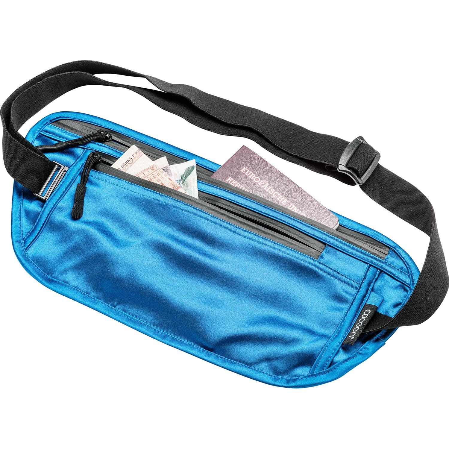 Cocoon Secret Waist Wallet / Silk, Pussi, sininen laguuni – Cocoon