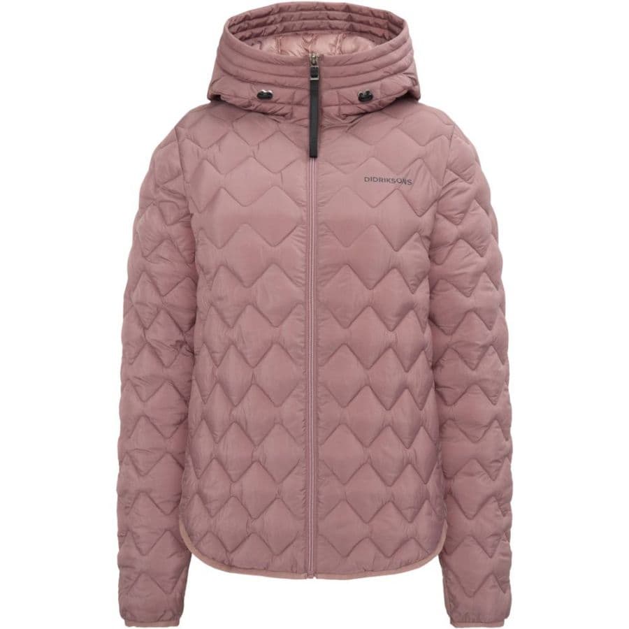 Didriksons Evelyn, fiberdunjacka, naisten, vaaleanpunainen – Didriksons