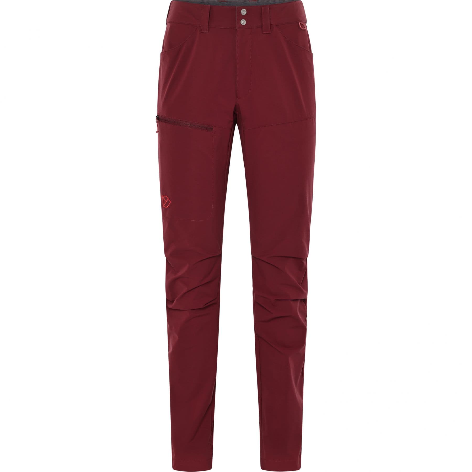 Didriksons Juna, vaellushousut, naiset, anemon red – Didriksons