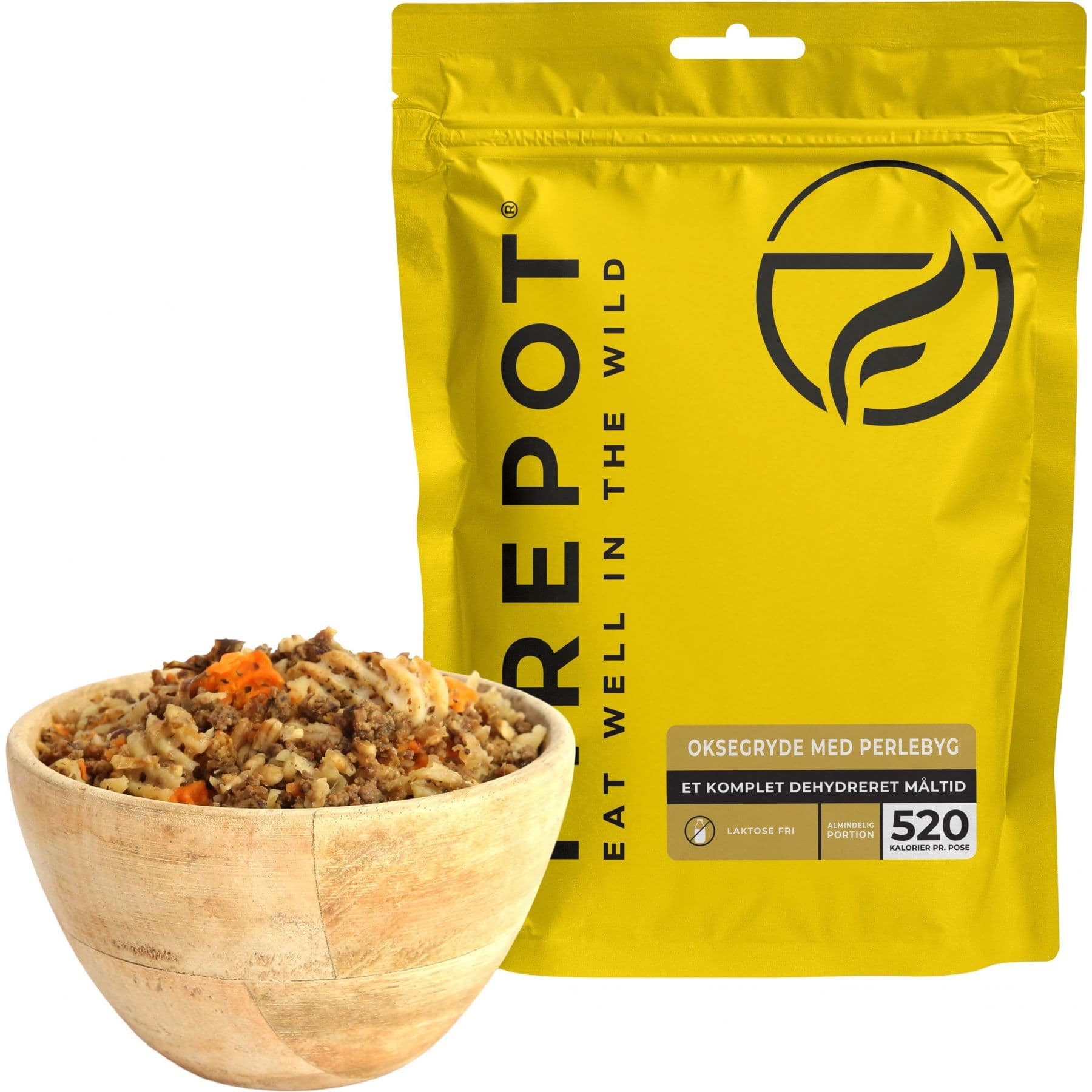 Firepot Härkäpata ohralla, pakastekuivattu ruoka, Reg – Firepot