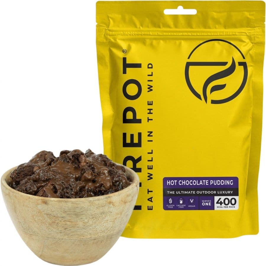 Firepot Lämmin Suklaavanukas, pakastekuivattu ruoka, Reg – Firepot
