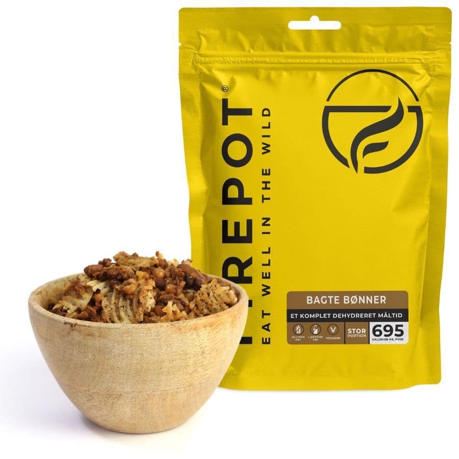 Firepot Paahdetut Pavut, pakastekuivattu ruoka, XL – Firepot