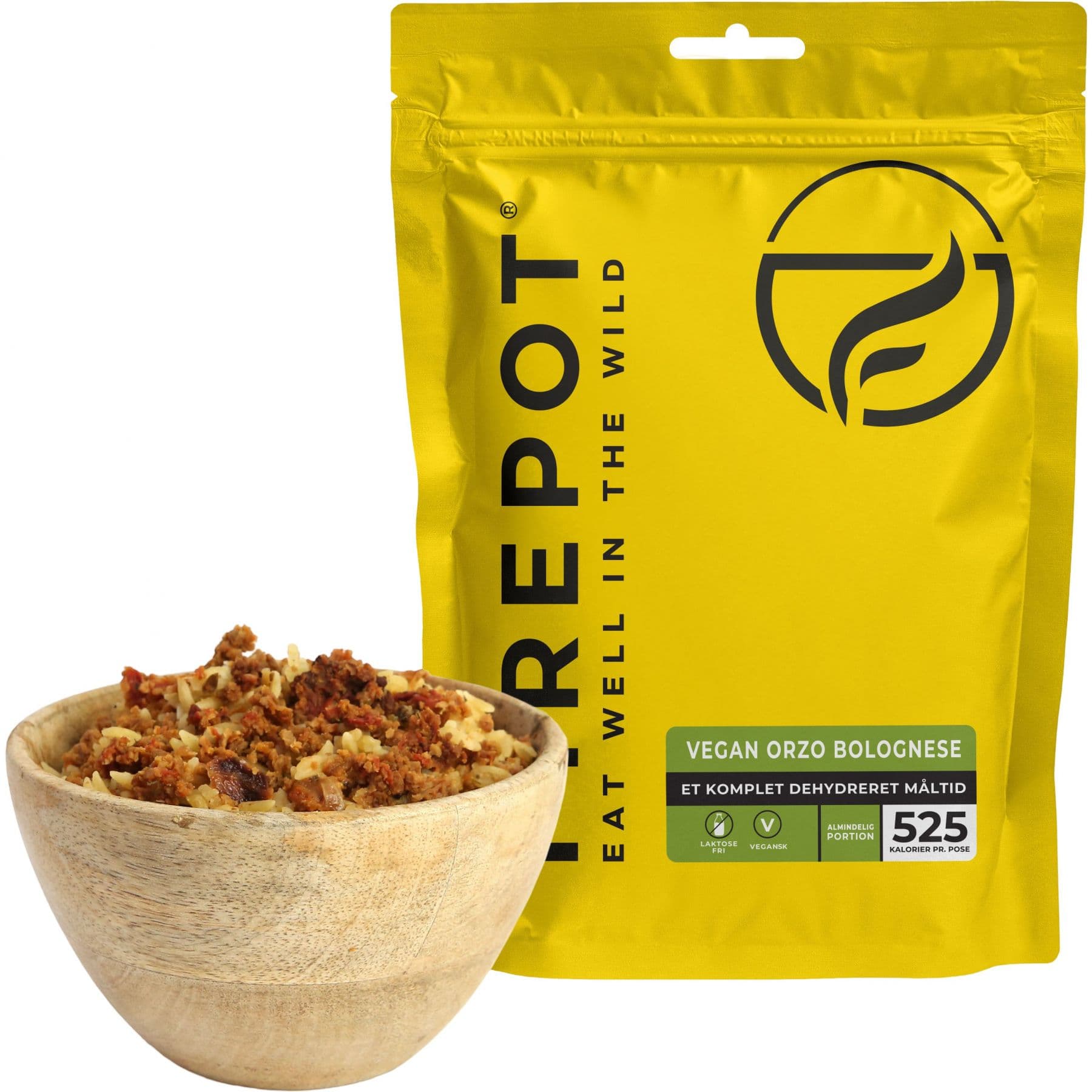 Firepot Vegaaninen Orzo Bolognese, pakastekuivattu ruoka, Reg – Firepot