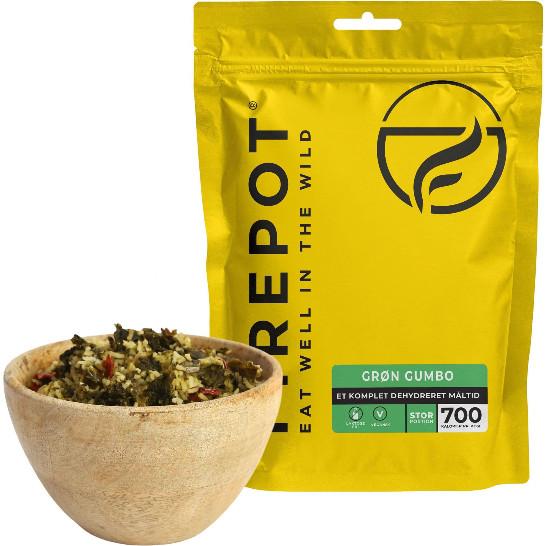 Firepot Vihreä Gumbo, pakastekuivattu ruoka, XL – Firepot