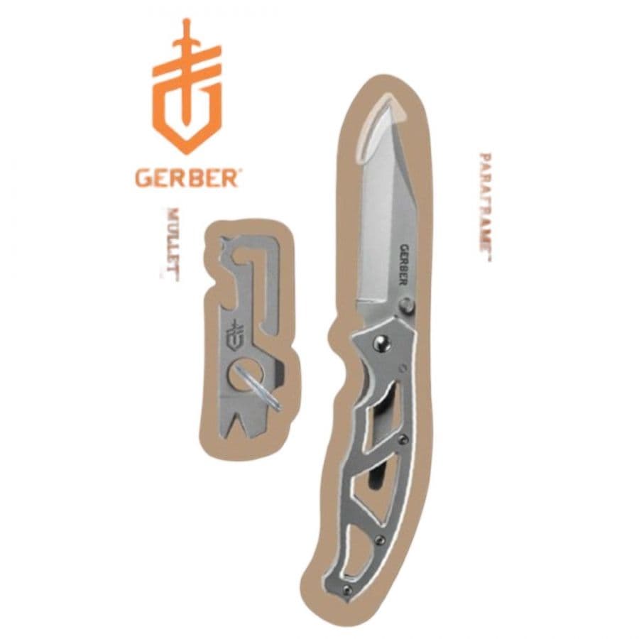 Gerber Paraframe I + Mullet, monitoimityökalu – Gerber