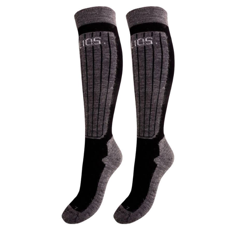 Helios Merino One 60, laskettelusukat, 2 paria, musta – HELIOS