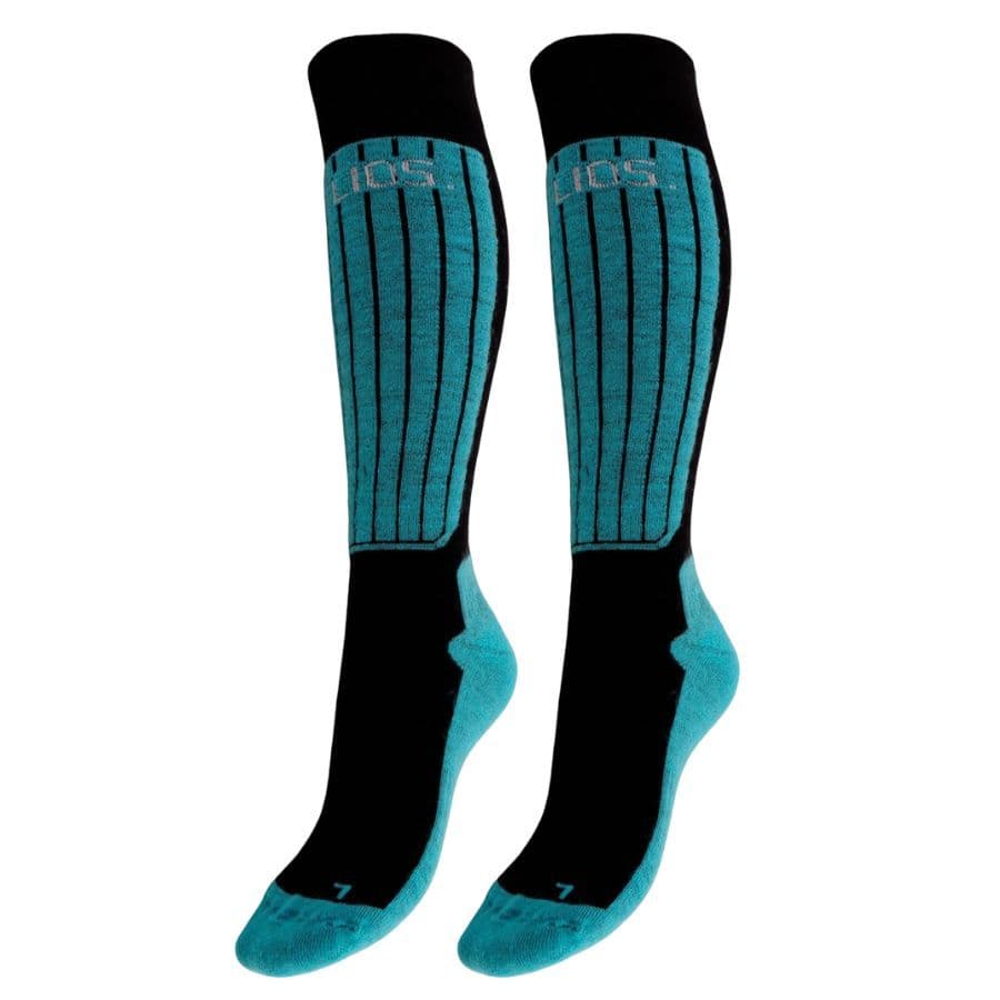 Helios Merino One 60, laskettelusukat, 2 paria, vaaleansininen – HELIOS