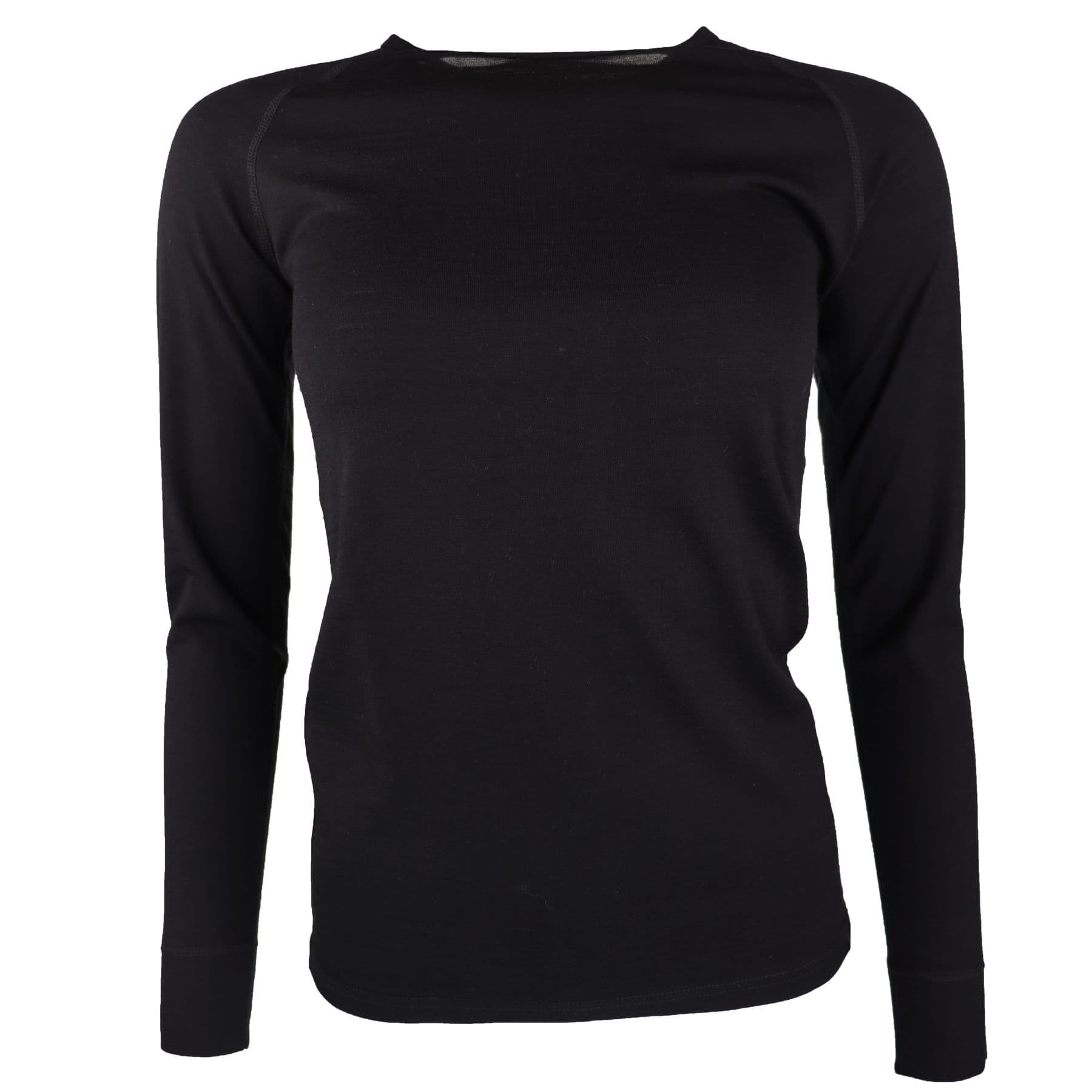 Helios Merino One, aluspaita, nainen, musta – HELIOS