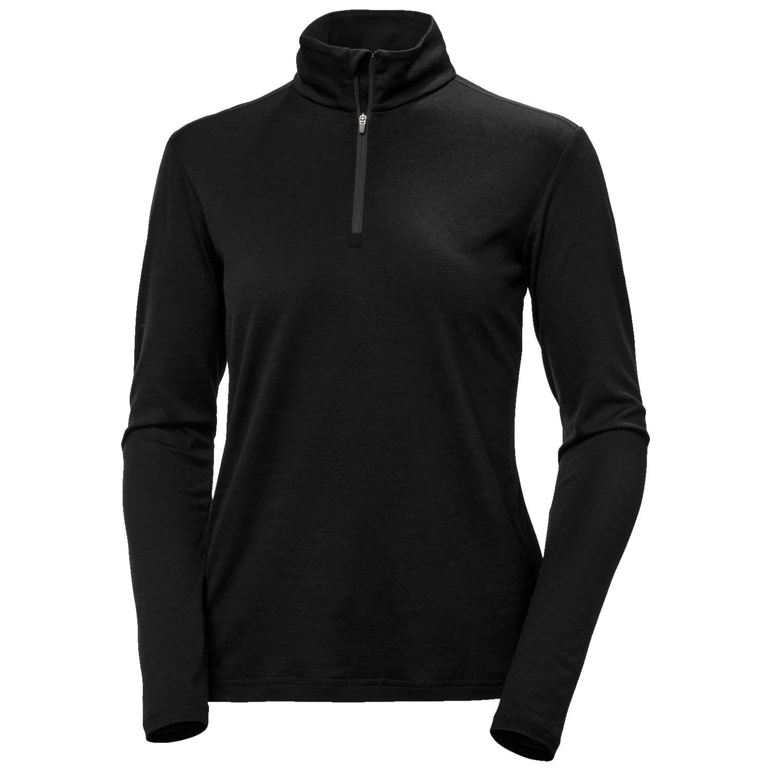 Helly Hansen HH Merino 1/2 Zip, nainen, musta – Helly Hansen