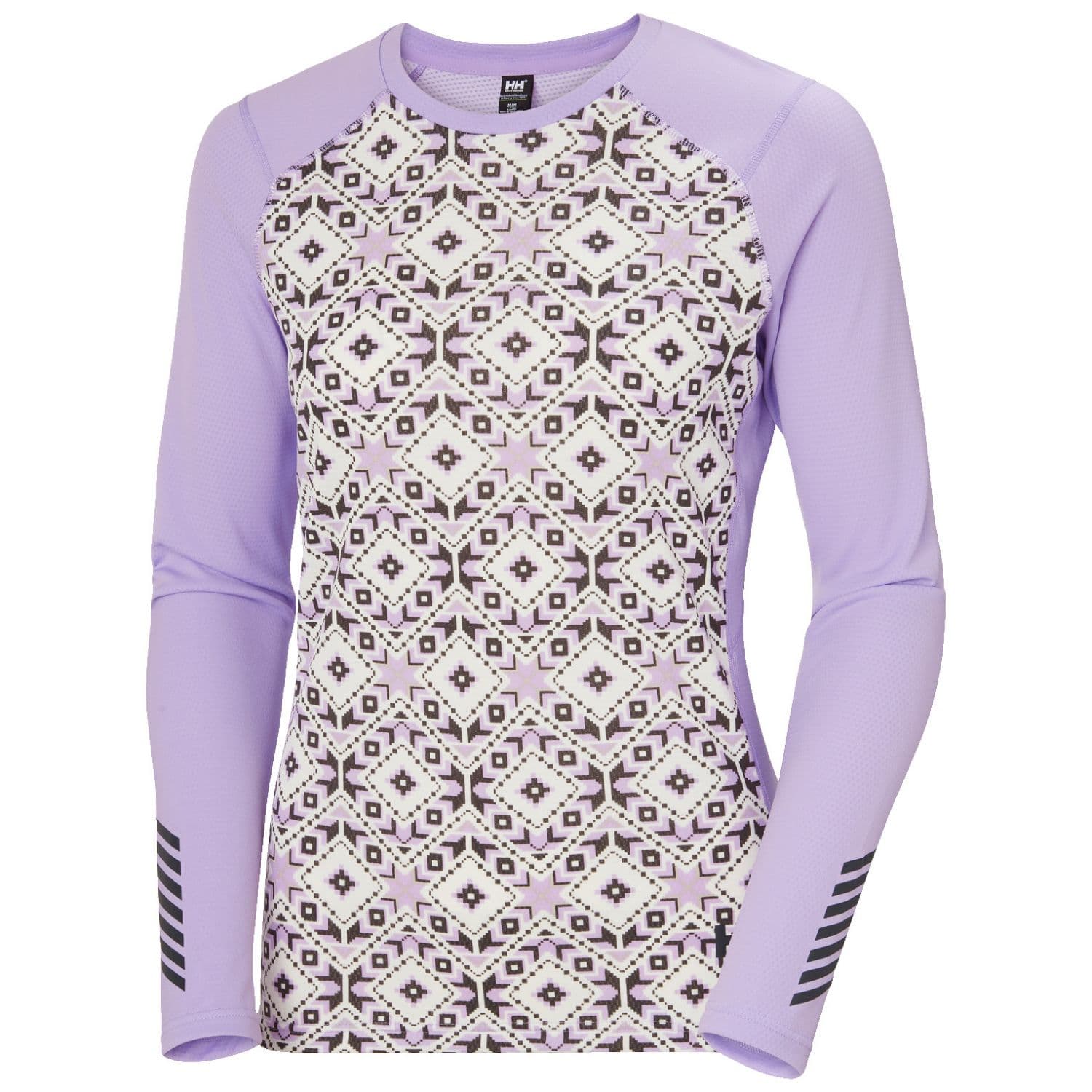 Helly Hansen Lifa Active Graphic Crew, nainen, violetti – Helly Hansen