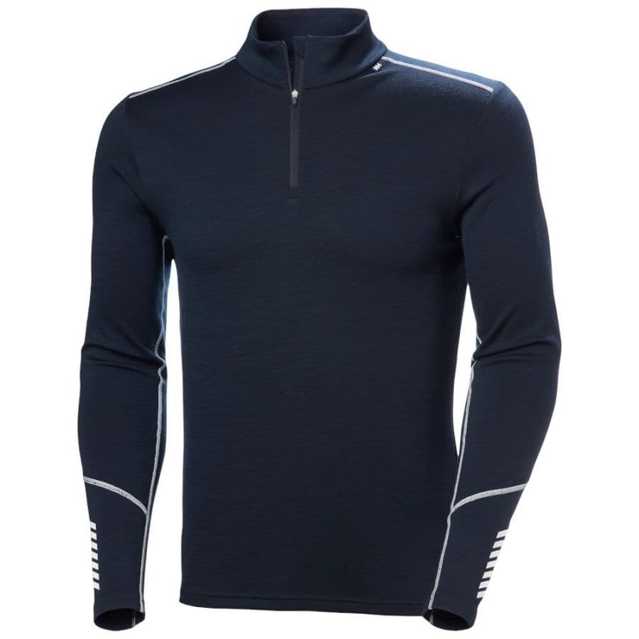 Helly Hansen Lifa Merino Midweight 1/2 Zip, miehet, navy – Helly Hansen