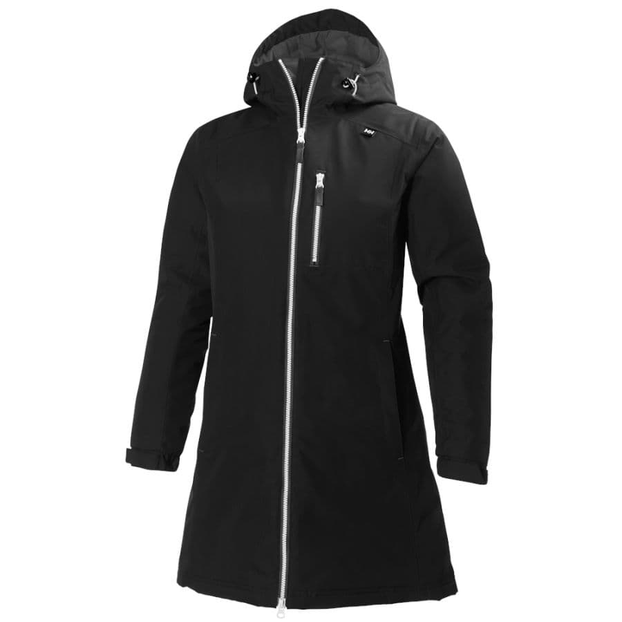 Helly Hansen Long Belfast talvitakki, nainen, musta – Helly Hansen