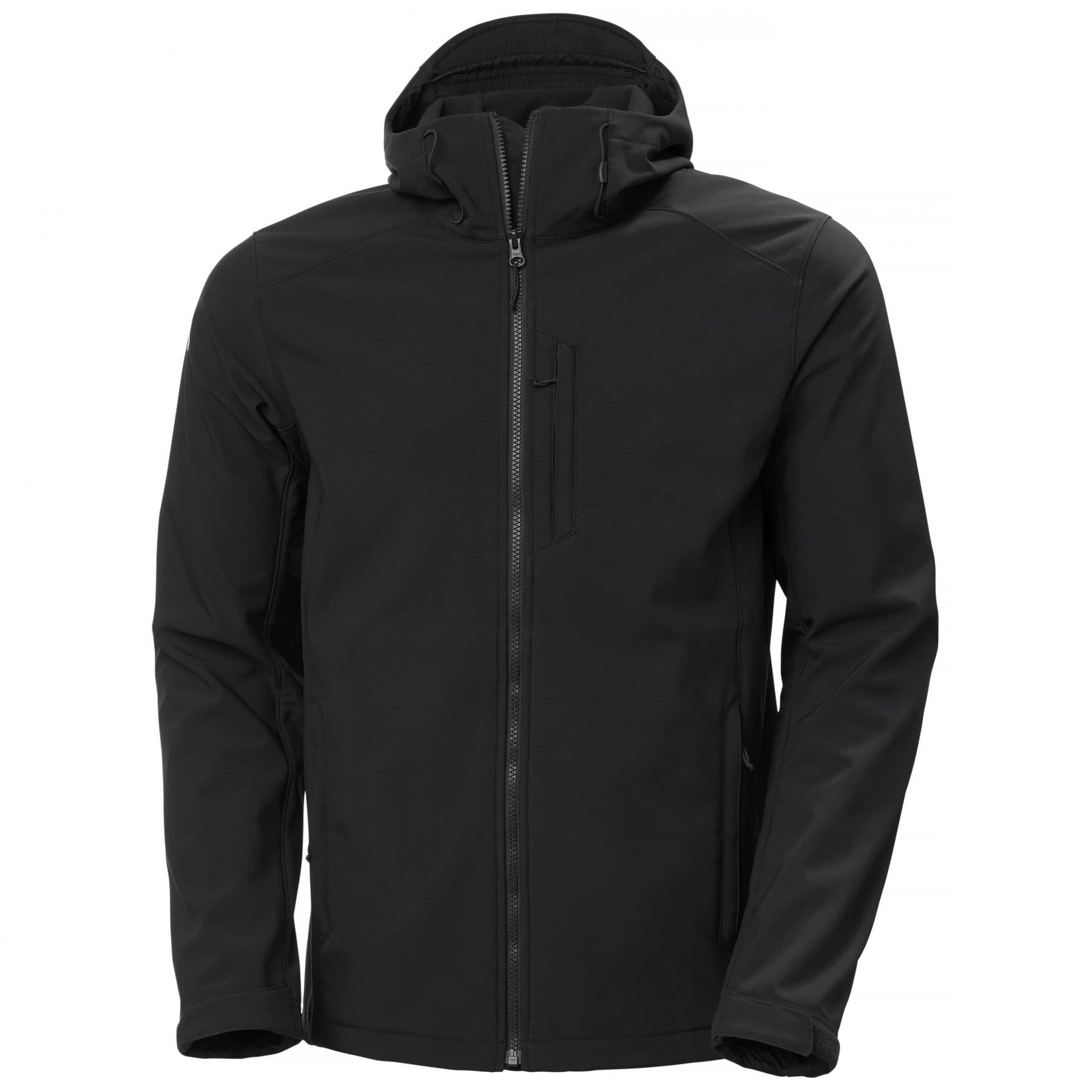 Helly Hansen Paramount Hooded, softshell takki, miesten, musta – Helly Hansen