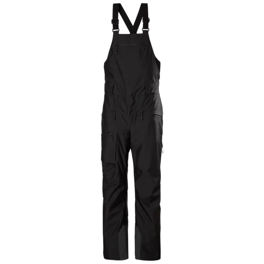 Helly Hansen Powderqueen Bib 2.0, lasketteluhousut, naiset, musta – Helly Hansen