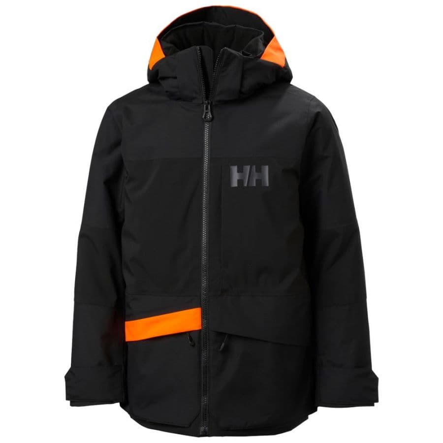 Helly Hansen Summit 2.0, laskettelutakki, junior, musta – Helly Hansen