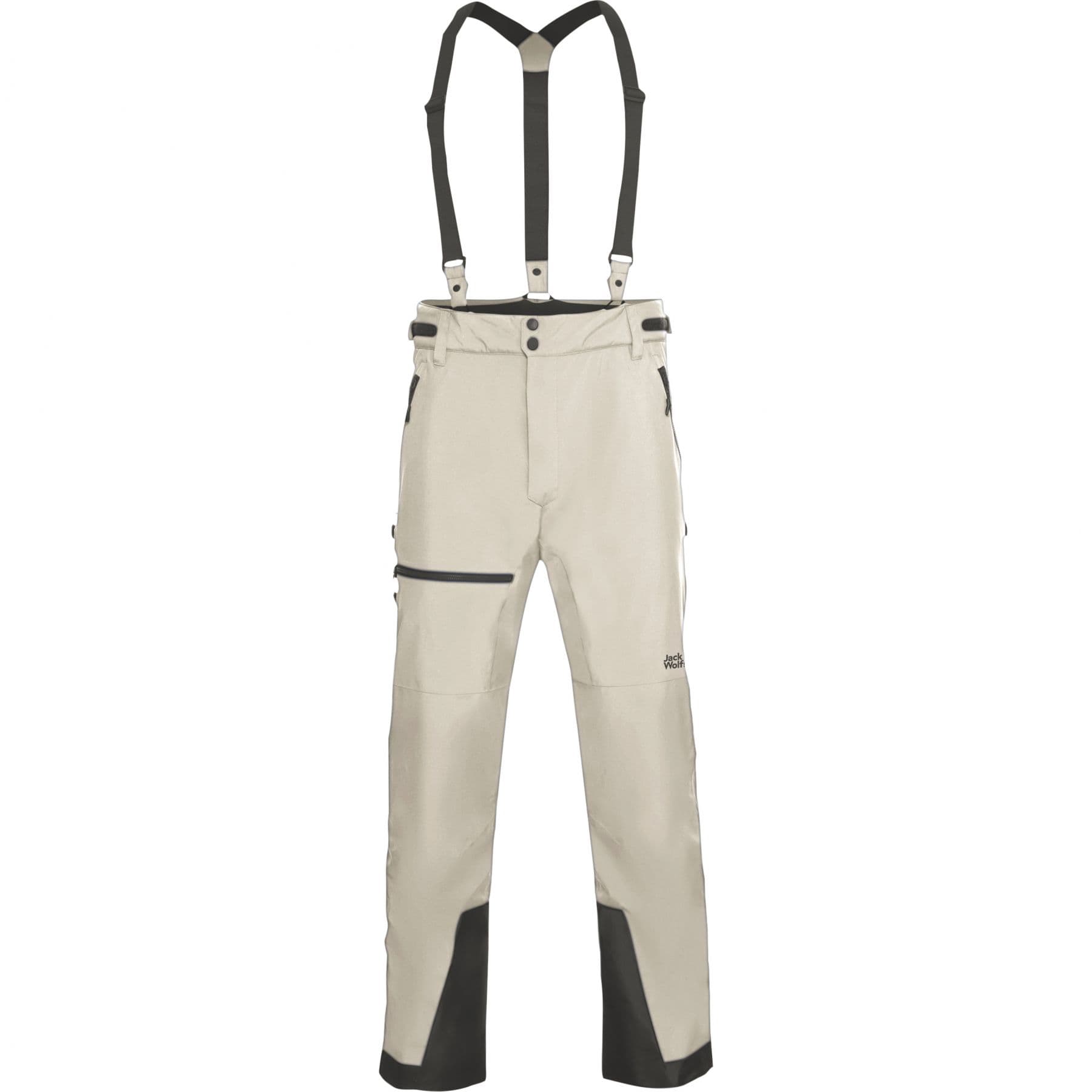 Jack Wolfskin Flowline Pro 2L Ins, hiihtohousut, miesten, beige – Jack Wolfskin