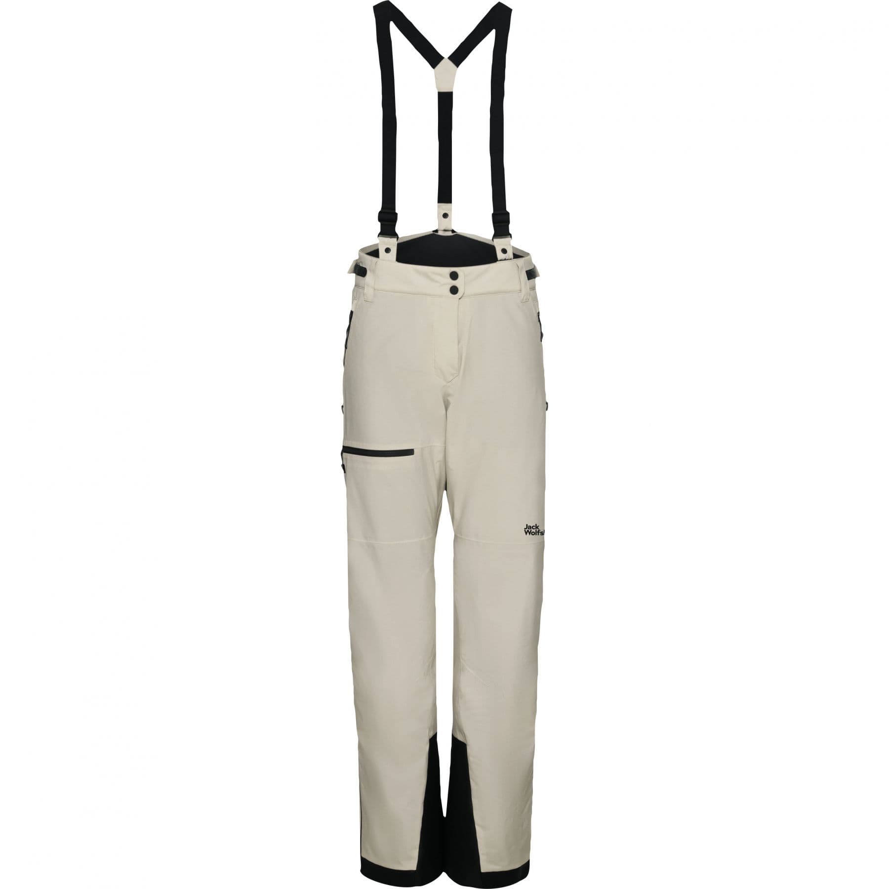 Jack Wolfskin Flowline Pro 2L Ins, hiihtohousut, naisten, beige – Jack Wolfskin