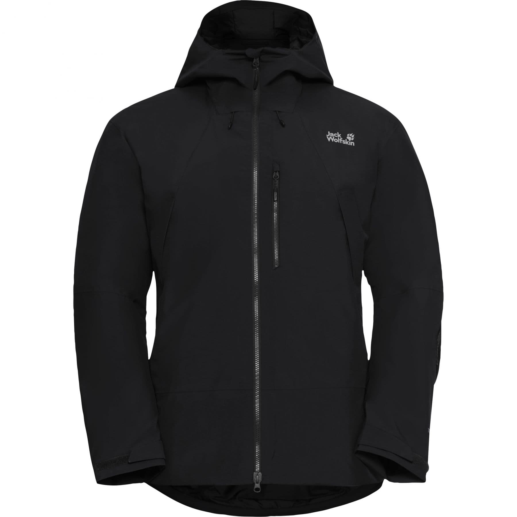 Jack Wolfskin Flowline Pro 2L Ins, hiihtotakki, miesten, musta – Jack Wolfskin