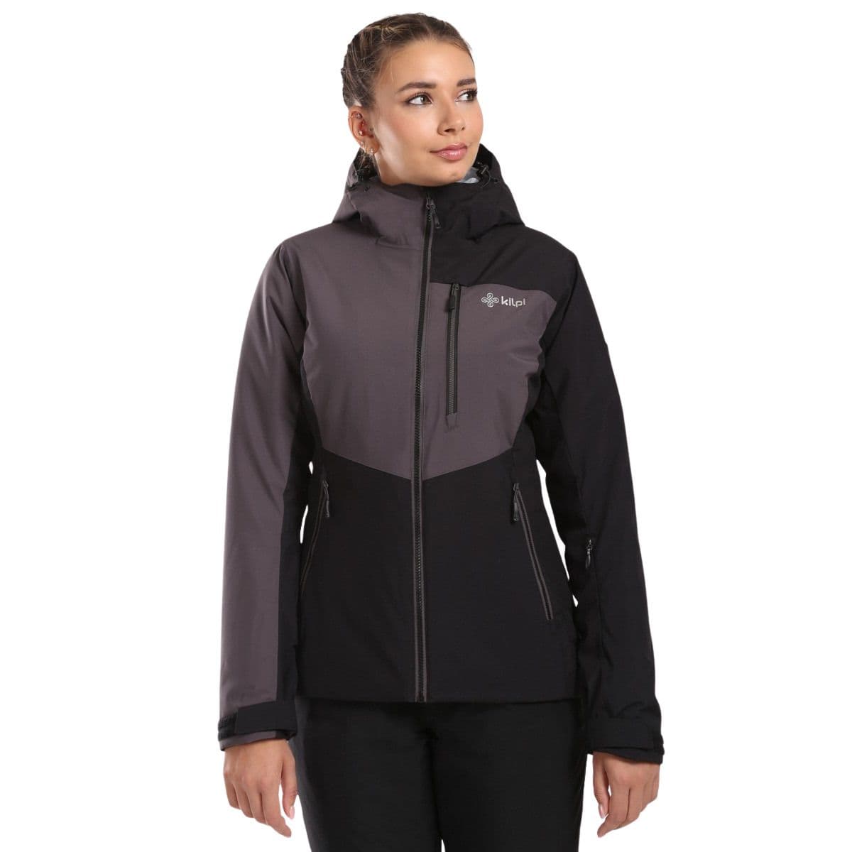 Kilpi Flip, hiihtotakki, plus size, nainen, musta – Kilpi