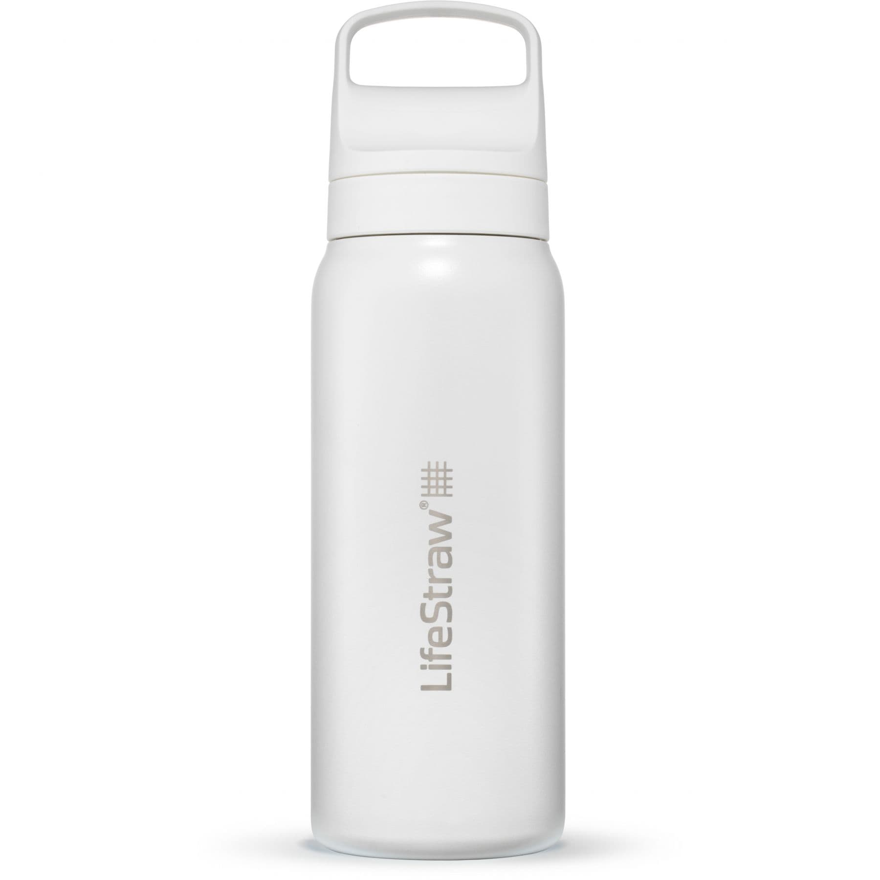 LifeStraw Go 2.0 Stainless Steel Water Filter Bottle, valkoinen – Lifestraw
