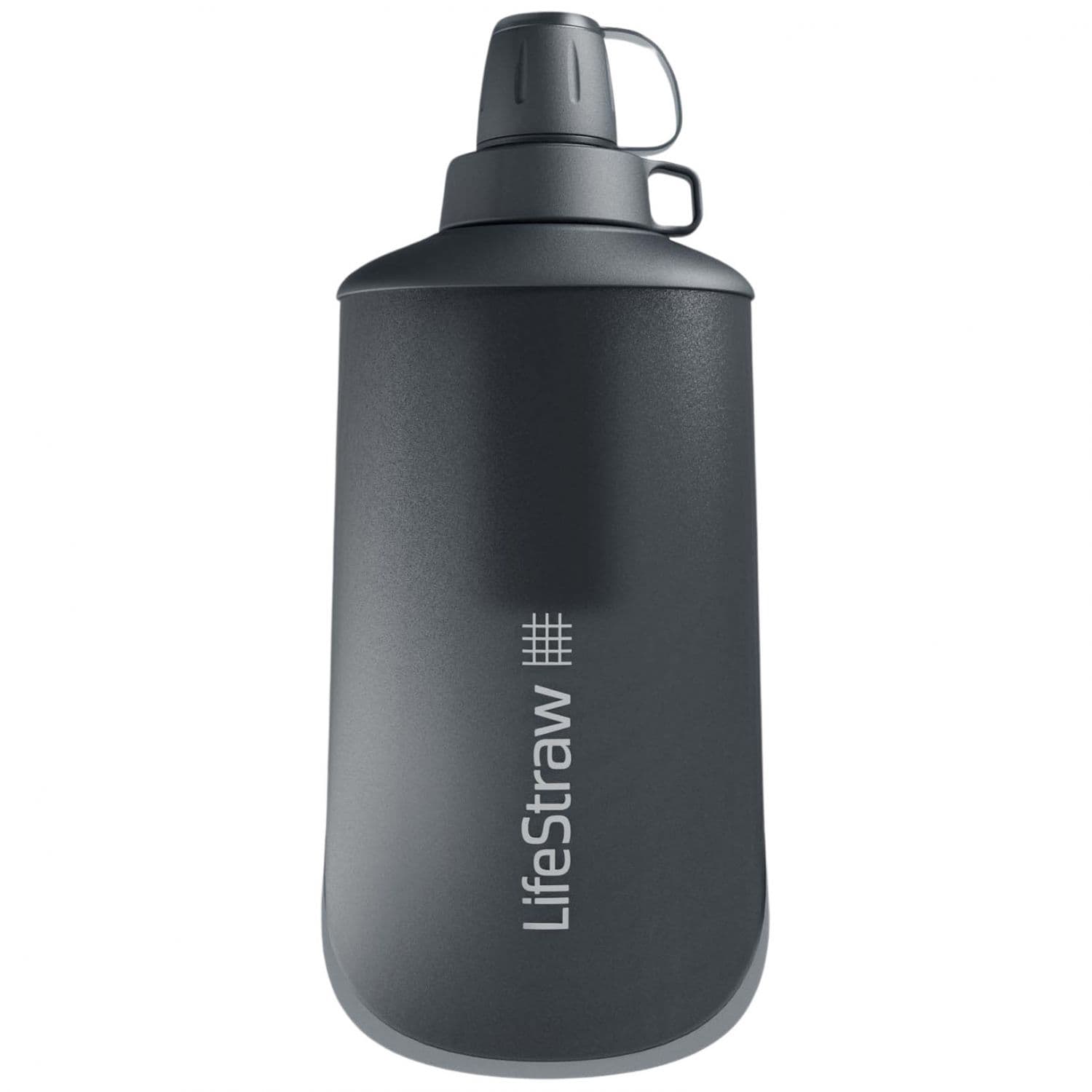 LifeStraw Peak Series Collabsible Squeeze Bottle, 650ml, tummanharmaa – Lifestraw