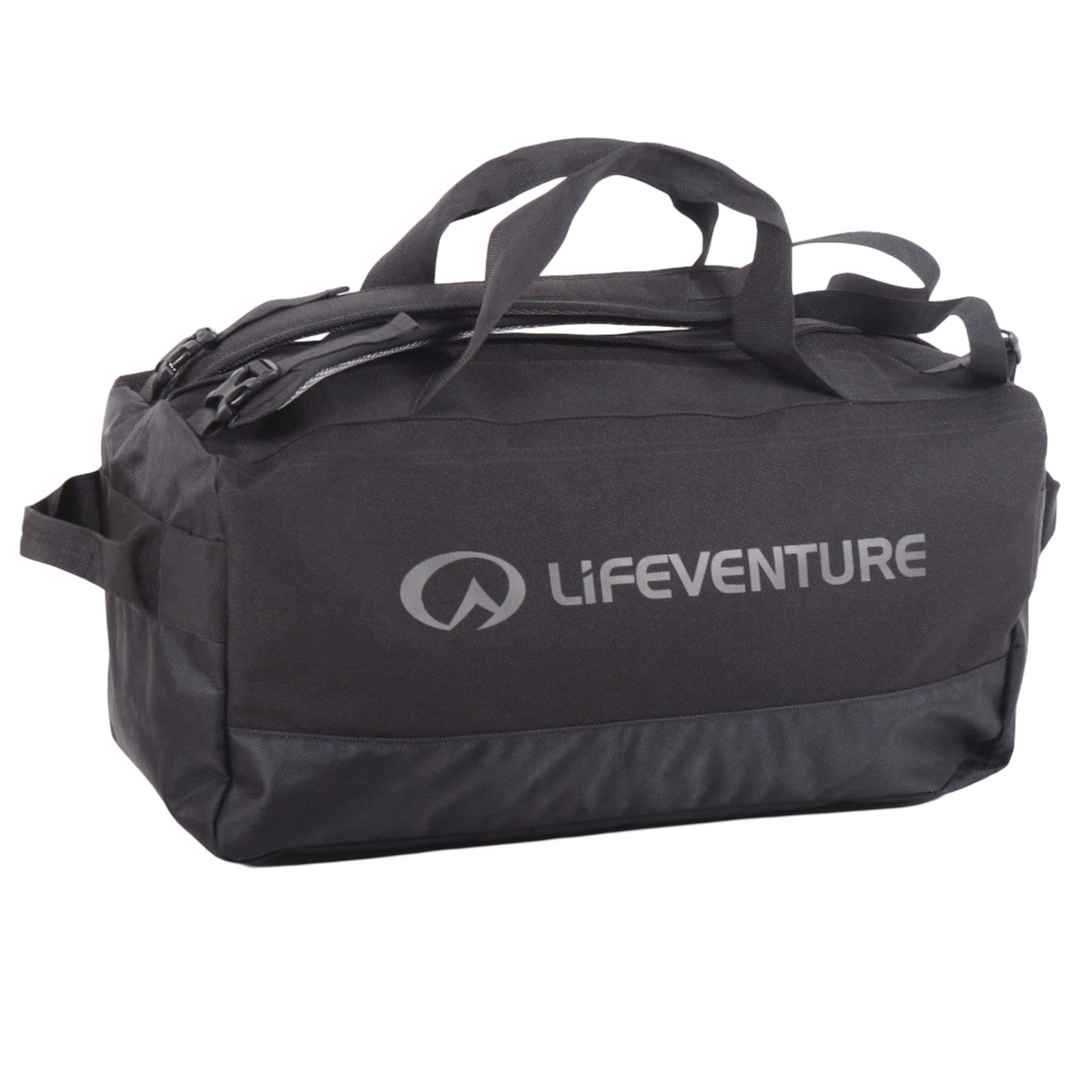 Lifeventure Expedition Cargo Duffle, unisex, musta – LifeVenture