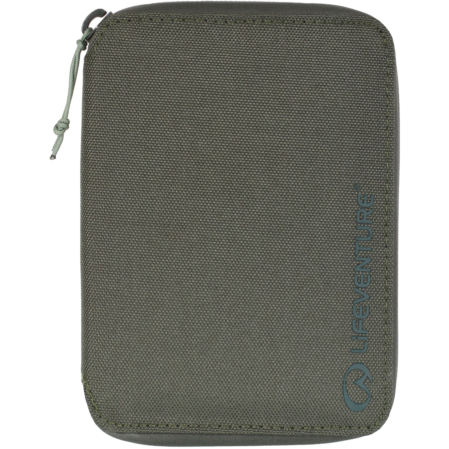 Lifeventure RFID Mini Travel Wallet kierrätetyistä materiaaleista, oliivinvihreä – LifeVenture