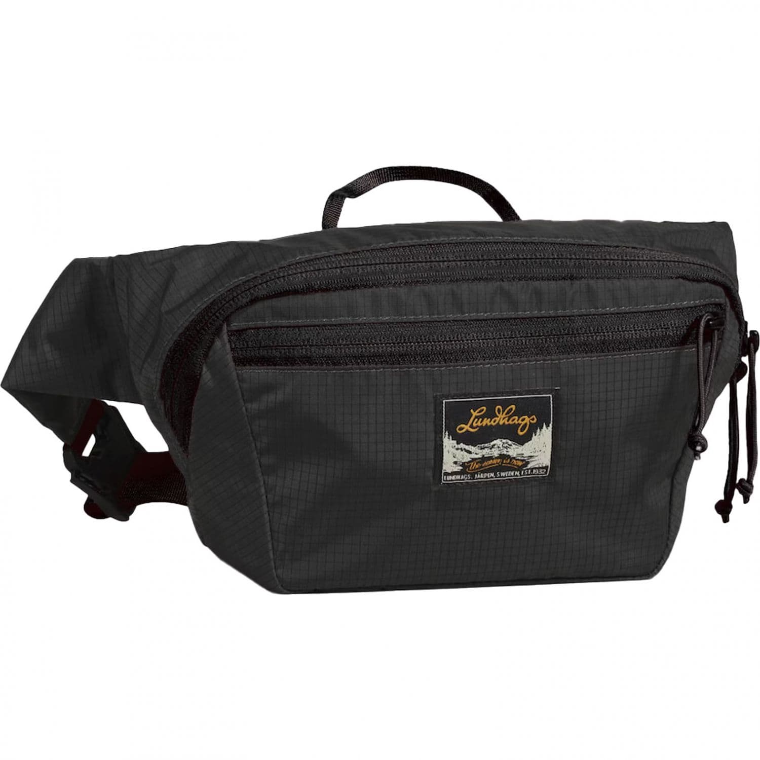 Lundhags Core Hippak 2 L, vyölaukku, unisex, musta – Lundhags