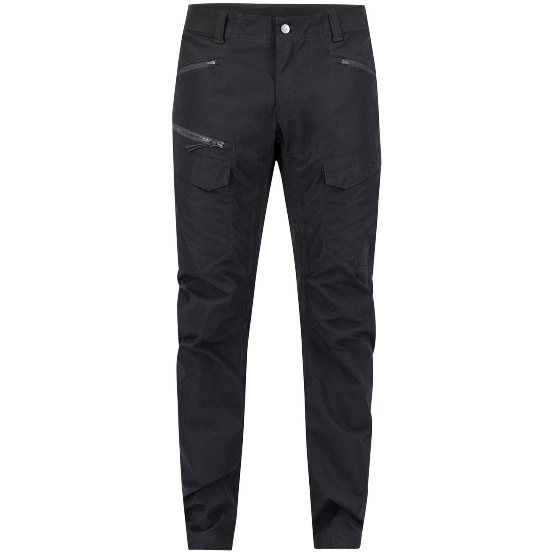 Lundhags Fulu Cargo Stretch Hybrid Pant, vaellushousut, miesten, musta – Lundhags