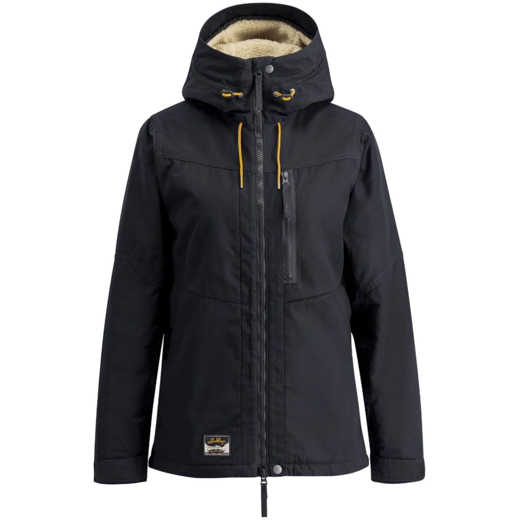 Lundhags Järpen Pile Jacket, hiihtotakki, naiset, musta – Lundhags